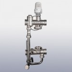 VT.VALMIX.0.130 Насосно-смесительный узел для теплого пола VALTEC VALMIX Valtec 200 мм, 130 мм  - Вид №4