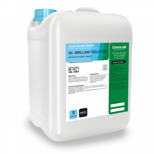 GL-131/5 GreenLAB GL- BRILLIANT SOLUTION, 5 л. для мытья стекол и зеркал