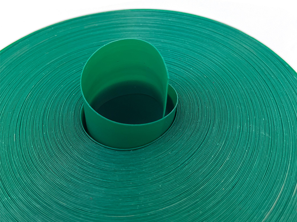 Заборная лента зелёная 55 мм Геопластборд GPBST-174 - Вид №5