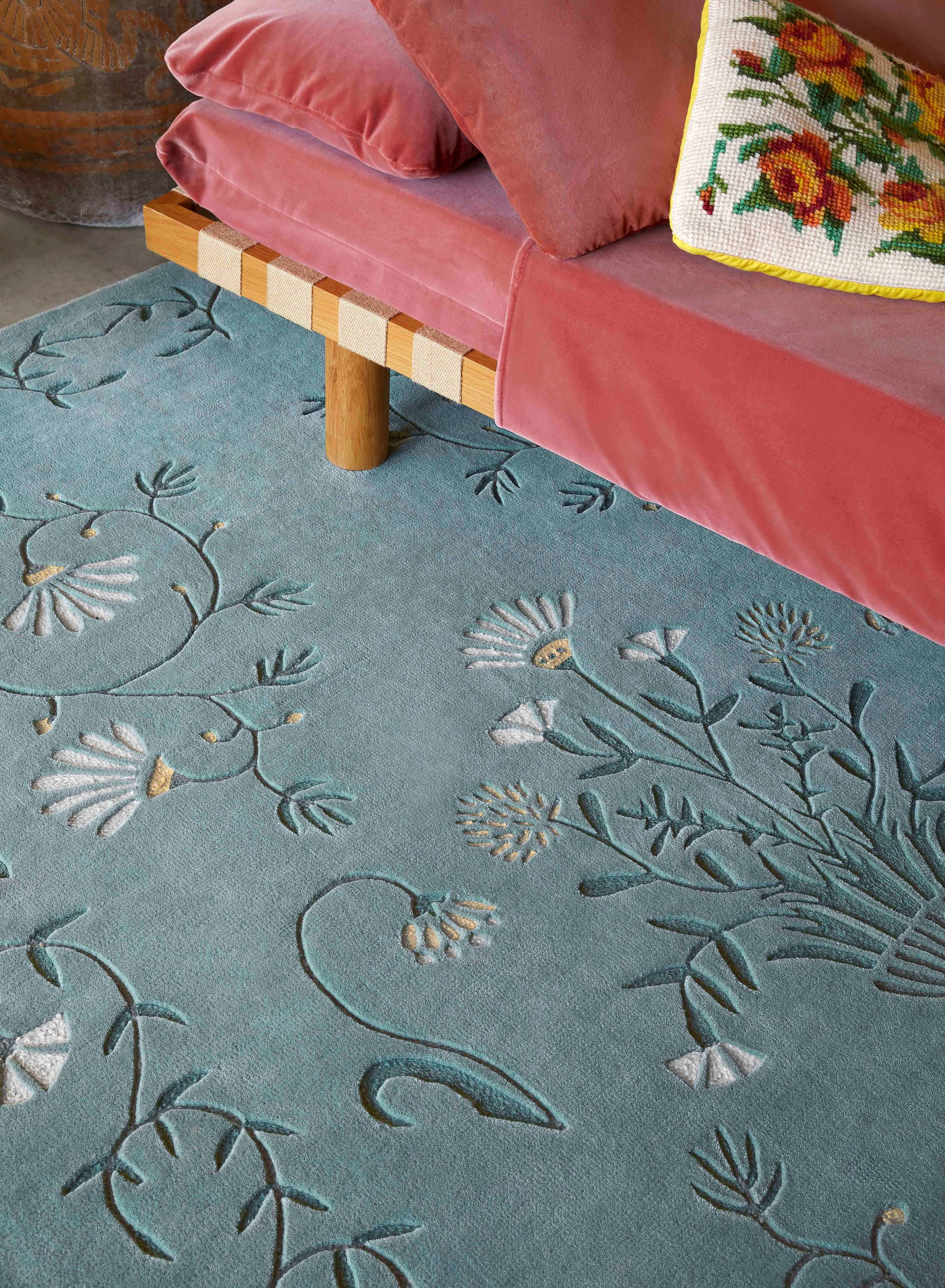 Шерстяной ковер ручной работы с прямоугольным рисунком GAN Dreams ARCH-00060289 - Вид №9