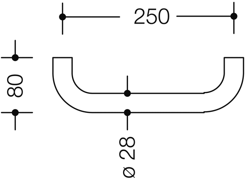 477.31B110 ручка для ванны HEWI Edition matt | Polyamid  - Вид №5