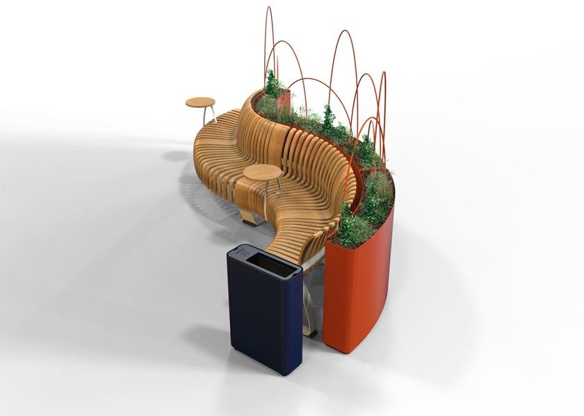 Green Furniture Concept Кашпо из металла Radius sun-id-1433056 - Вид №1