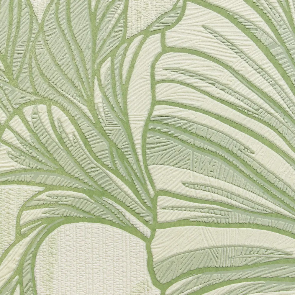 Обои флизелиновые Аспект Тропики зелёные 1.06 м 30197-17 АСПЕКТ РУ STLM-2186791 - Вид №1