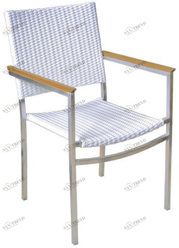 Il Giardino di Legno Штабелируемый садовый стул с подлокотниками Berbeda 5305