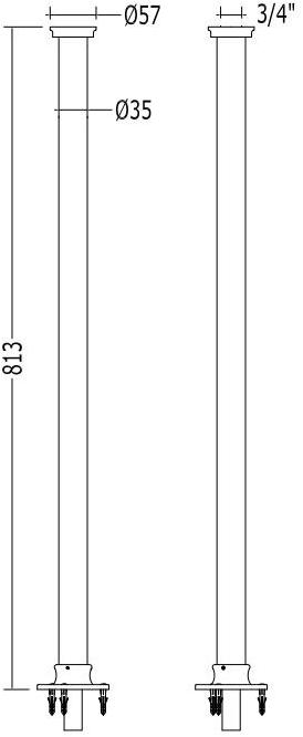 Devon&Devon Смеситель для ванны с ручным душем Black dandy sun-id-1403243 - Вид №2