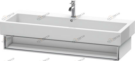 VE600801818 Vero Тумбочка подвесная Белый матовый, декор Duravit