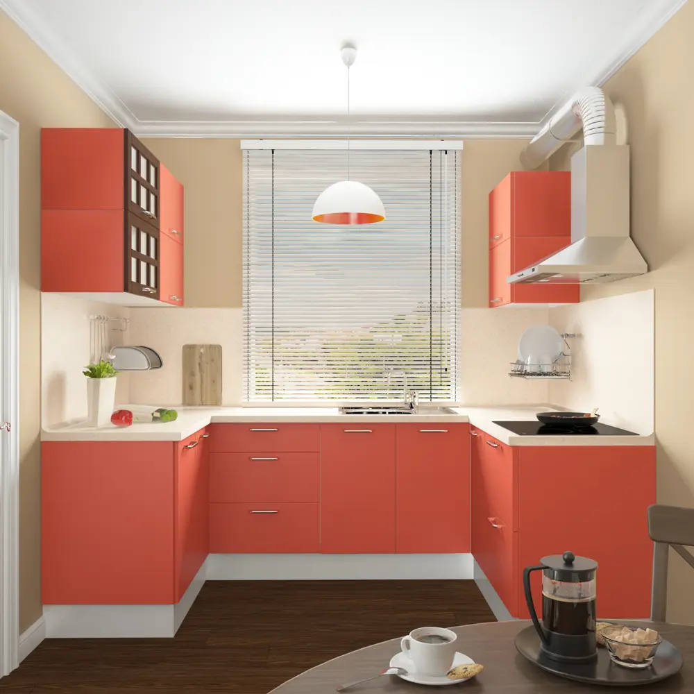 Дверь для шкафа Delinia «Папайя» 30x70 см, пластик, цвет красный 15120013 STLM-2070916 - Вид №2