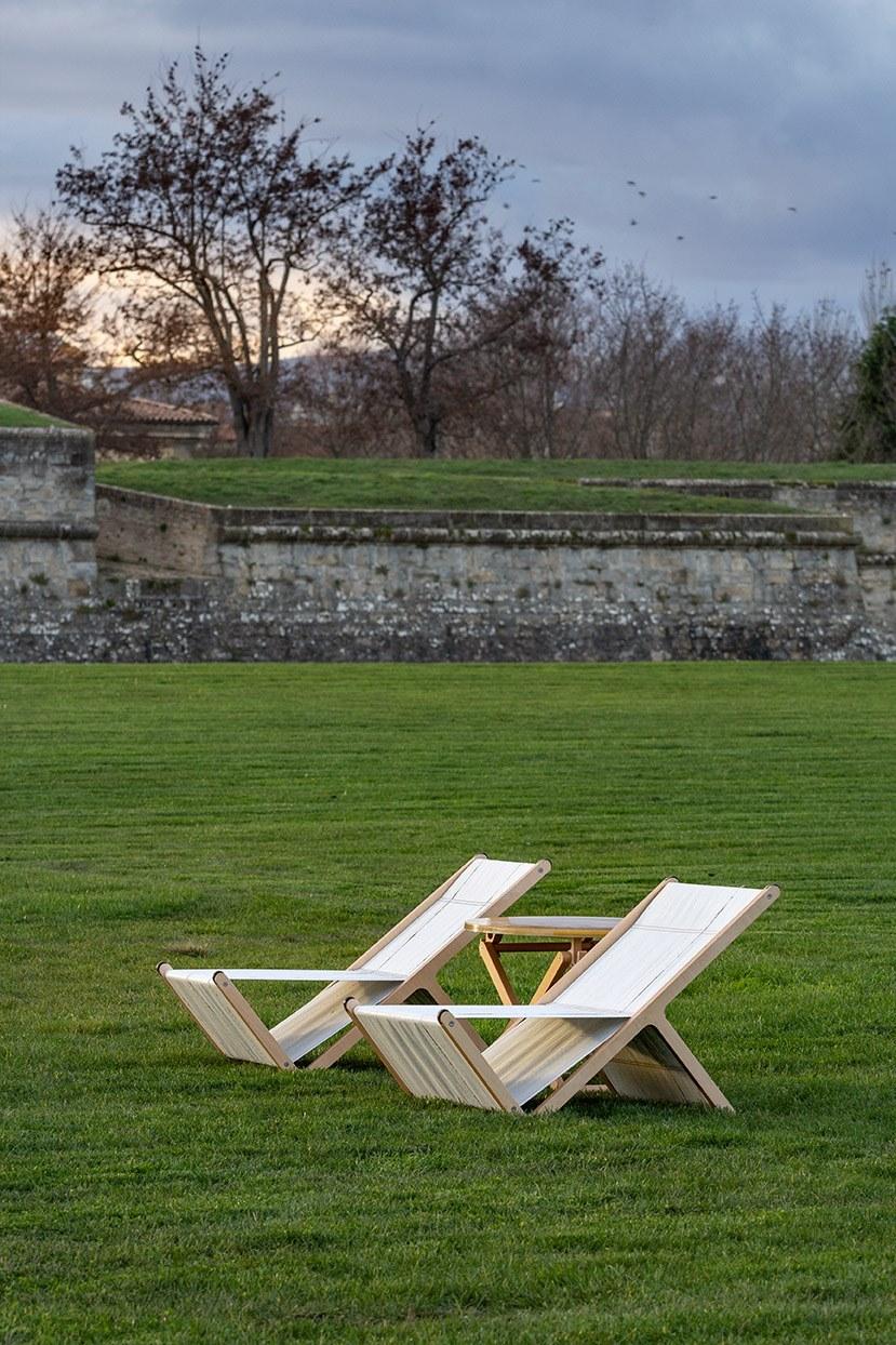 DVELAS Шезлонг в ткани для парусов sun-id-1509308 - Вид №1