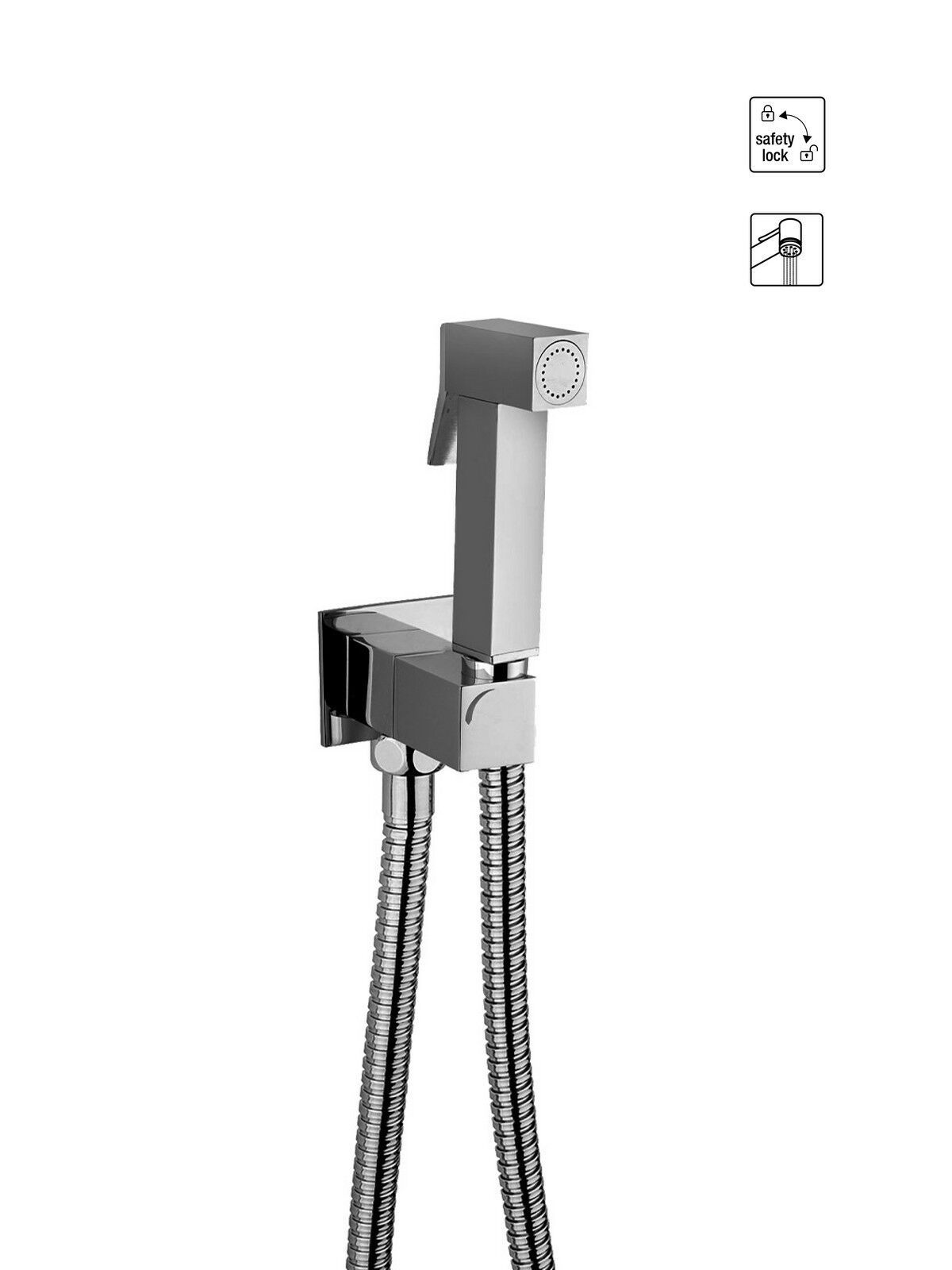 Гидроскоп с гибким и держателем Rubinetterie Frattini 35402 ARCH-00139144