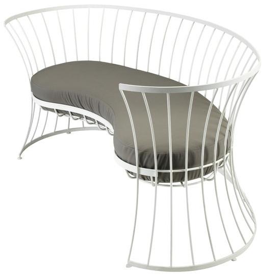 Ethimo 2-местный садовый диван из алюминия Clessidra Cldi3100 - Вид №1