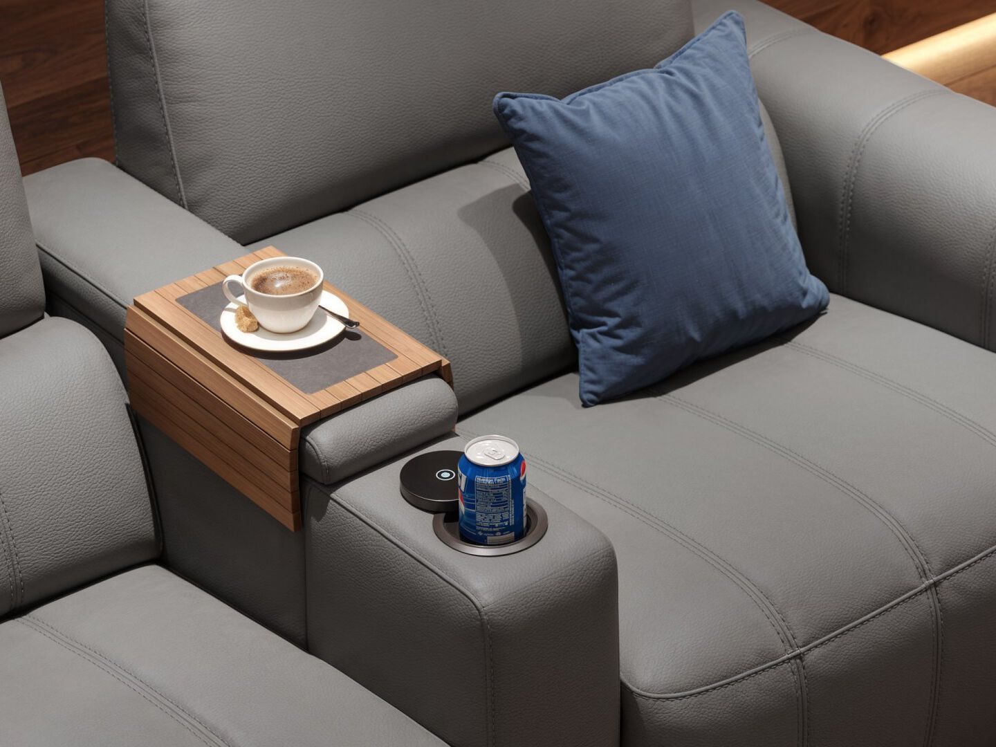 2-местный кожаный диван Sofanella Малибу ARCH-00090653 - Вид №2