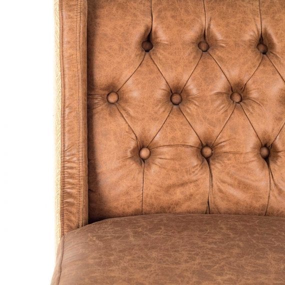 080932 Барный стул из экокожи Francisco Segarra Lara Santreyd - Вид №1