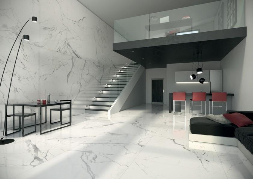 Ceramiche Caesar Настенная / напольная плитка из керамогранита с эффектом мрамора Project evolution sun-id-1493220 - Вид №1