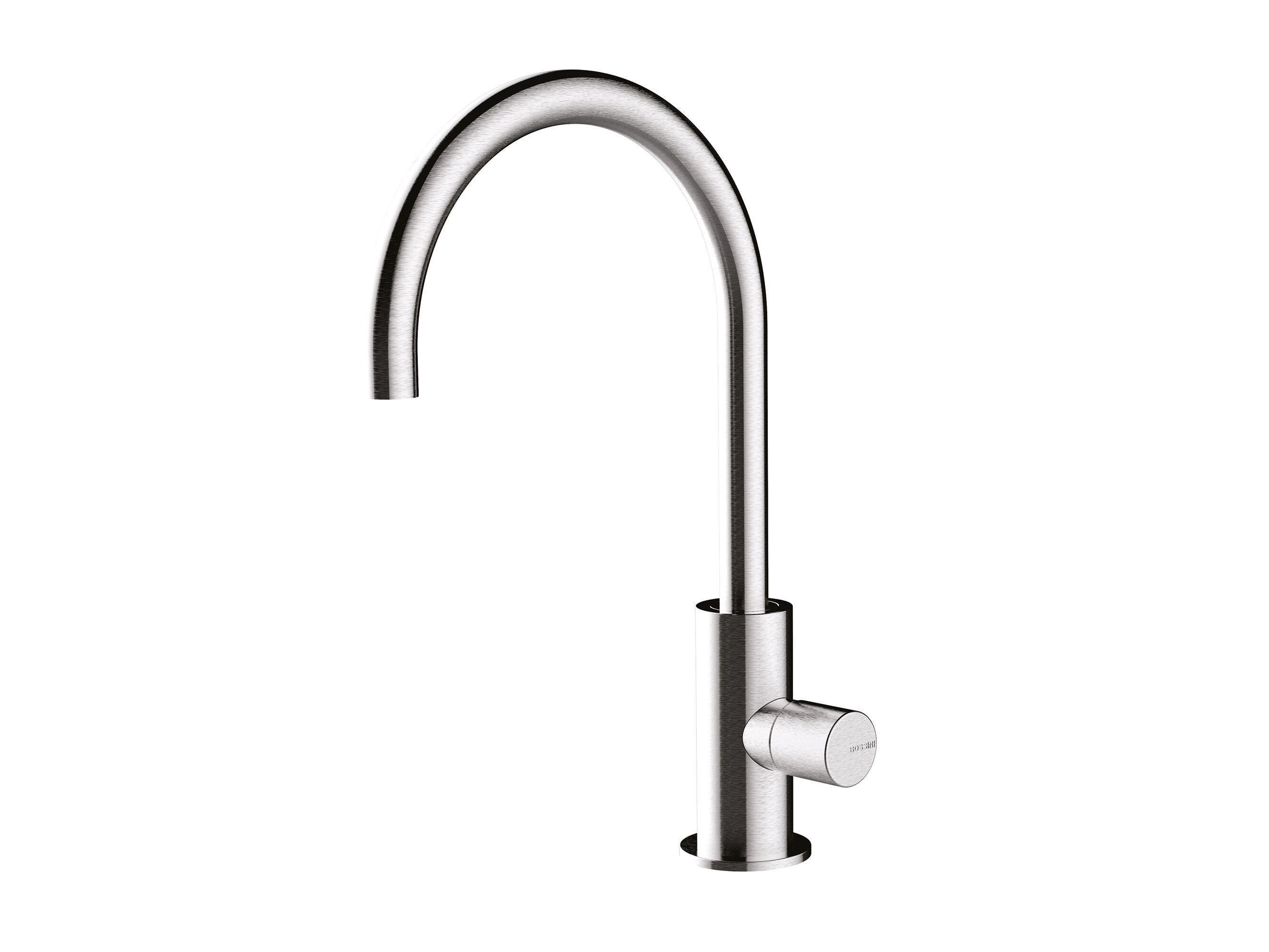 Высокий смеситель для раковины из нержавеющей стали Bossini NOBU-Inox AISI 316L ARCH-00004674