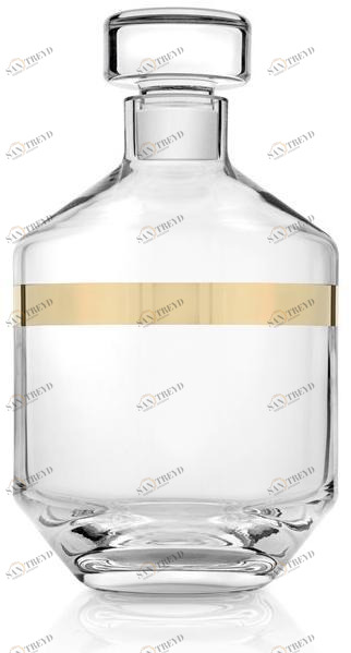 IVV Стеклянная бутылка Avenue gold 7951.2