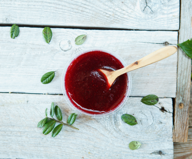 1855 Пюре из клюквы Вкусляндия 