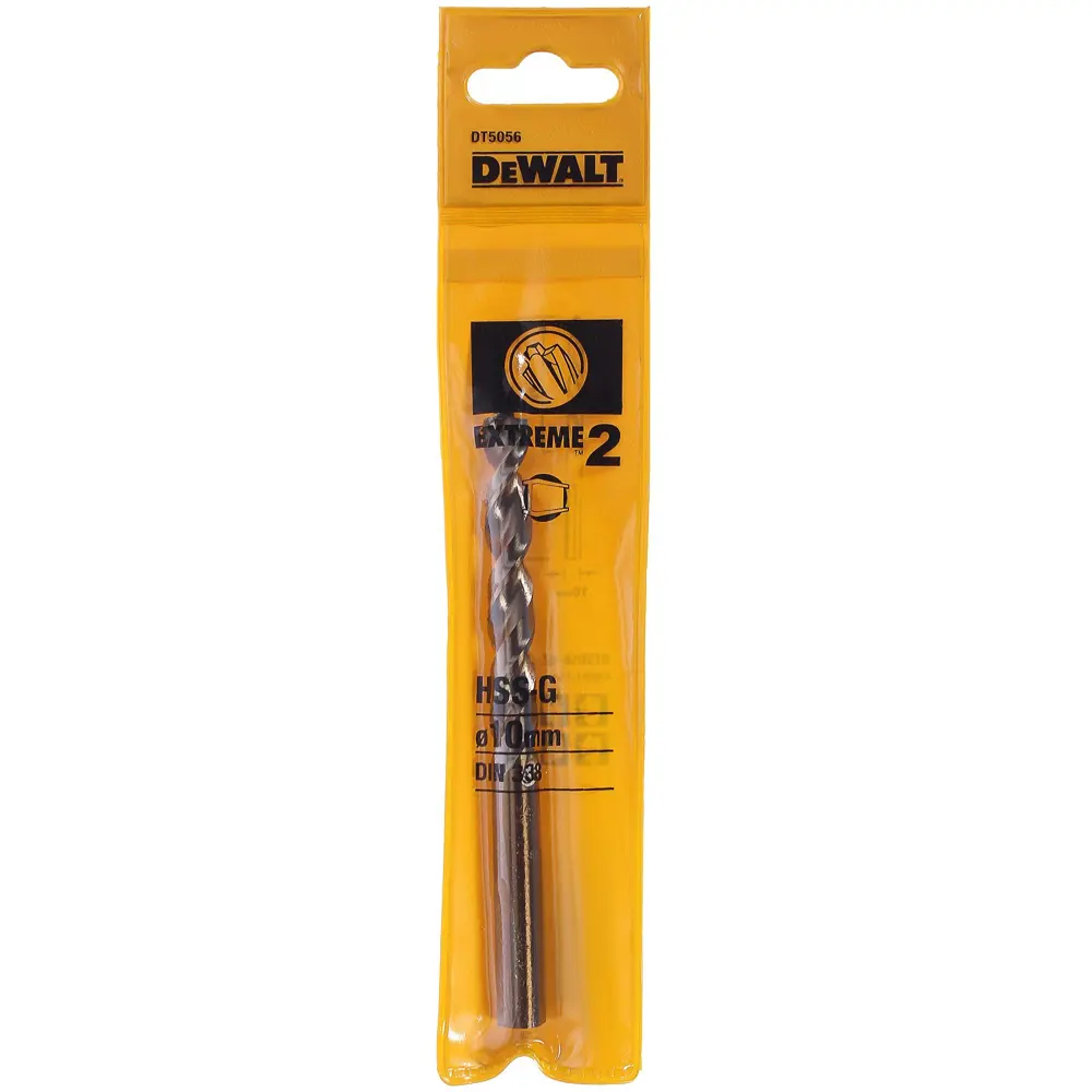 Сверло по металлу HSS-G 10x133 мм DeWalt Extreme 2 DT5056 81970407 STLM-2090690  - Вид №2