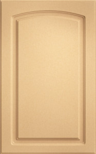 Фасады для кухни Классика Фрезеровка «Арка+» Лен солнечный №45