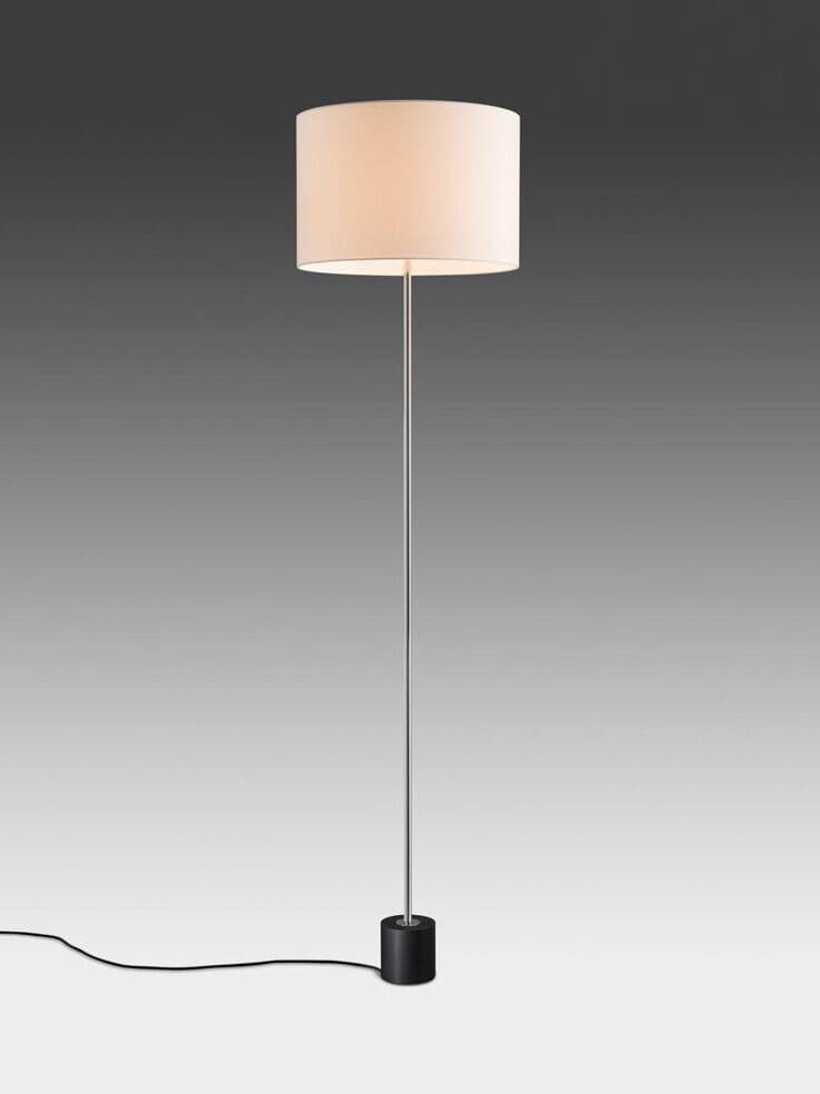 Торшер из металла и шелка Kalmar Kilo ARCH-00152063 - Вид №1