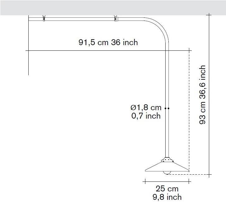 valerie_objects Светодиодный потолочный светильник из латуни Lampade da soffitto n°1/2/3 V9018001m/z  - Вид №17