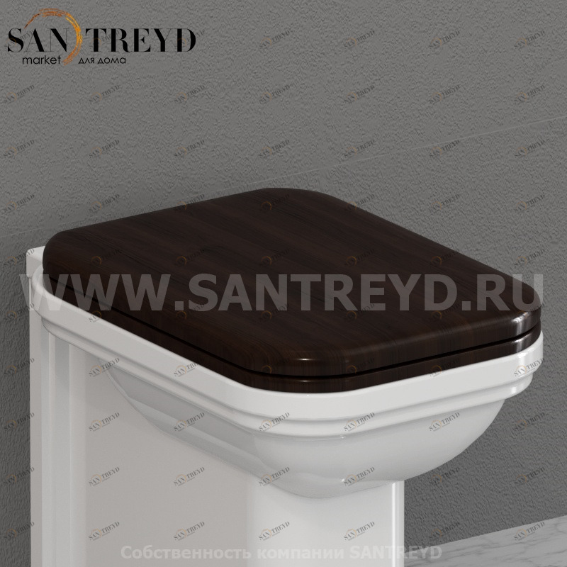 418840 Крышка сиденье для унитаза Kerasan Waldorf