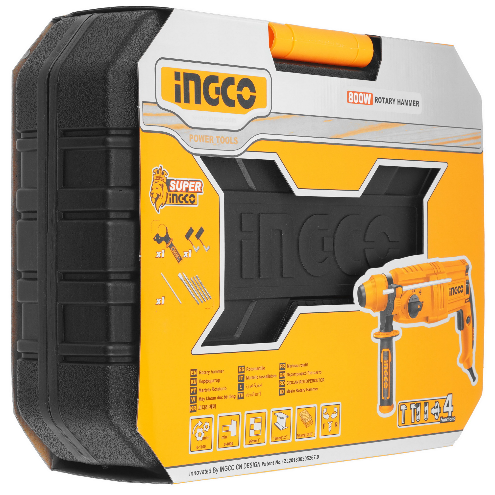 Перфоратор INGCO RGH9028 9213734 STDN-0140602 - Вид №7