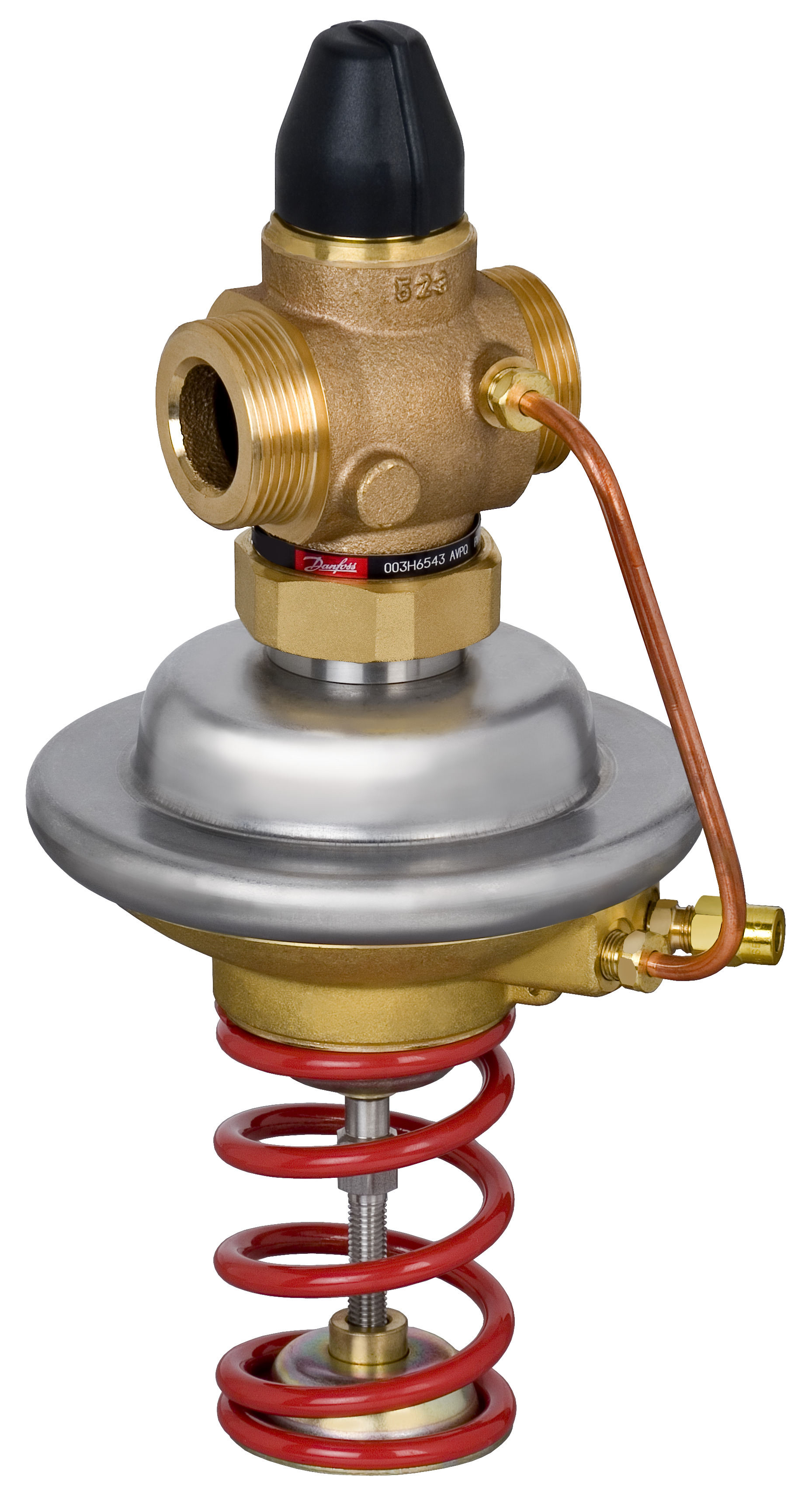 Danfoss Регулятор перепада давления AVPQ для монтажа на обратном трубопроводе РПД AVPQ PN25 40/200,3-2,0/0,2/фл/обр. 003H6567  - Вид №14