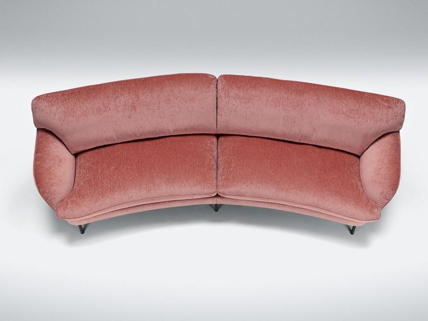 Sits Изогнутый 3-местный тканевый диван sun-id-1394890 - Вид №2