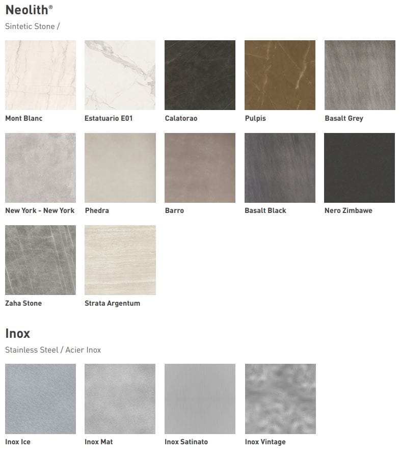 Встроенная кухня Dekton® с островом Floritelli Cucine ARCH-00067210 - Вид №29