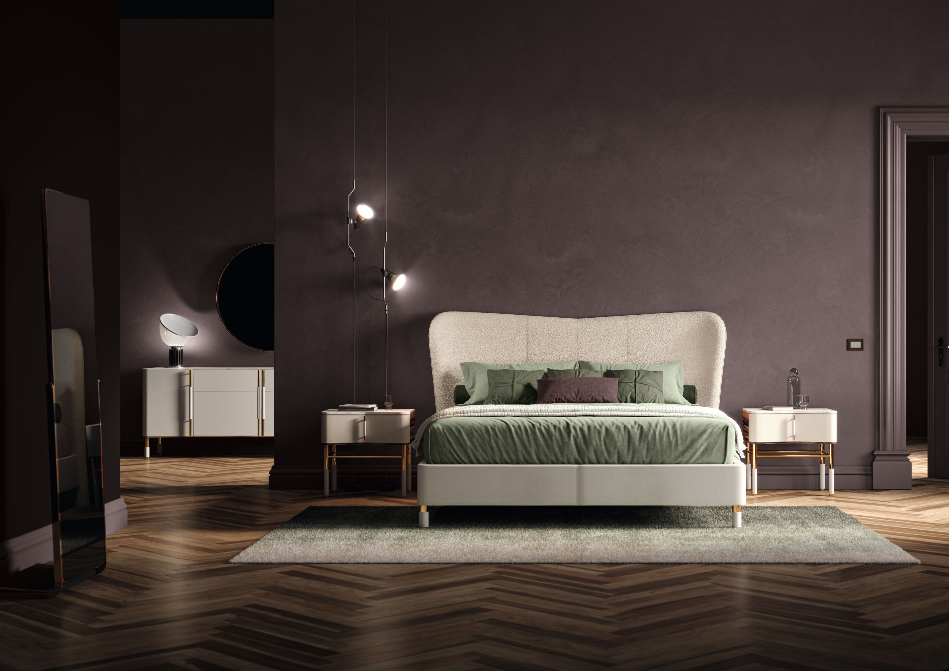 Кожаная тумбочка Former In Italia KIKKO ARCH-00069046 - Вид №1