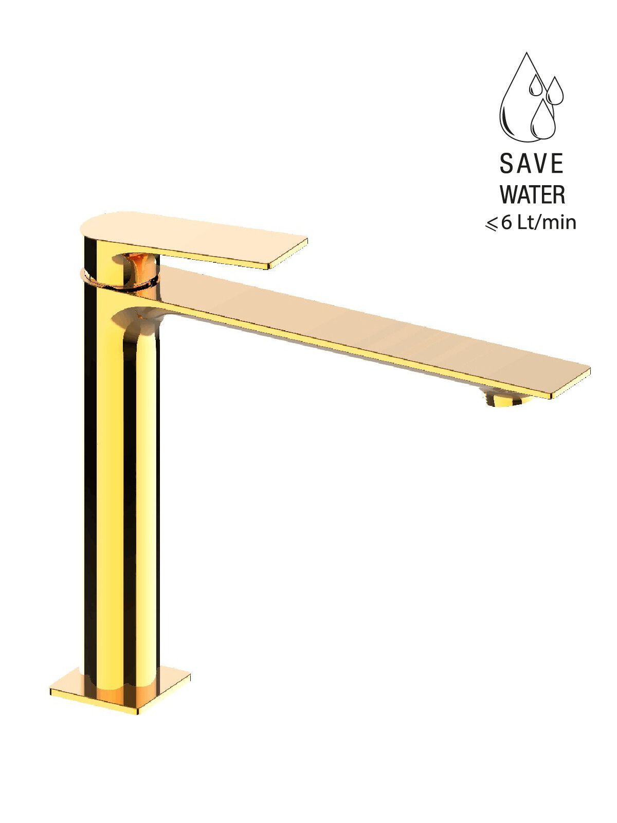 Однорычажный смеситель для раковины Rubinetterie Frattini Нарцисс ARCH-00115650 - Вид №12