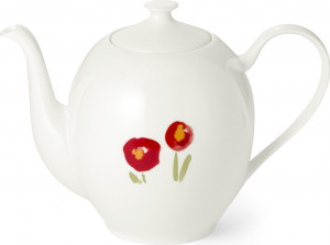 10639886 Dibbern Кофейник Dibbern "Впечатление.Красные маки" 1,4л Фарфор