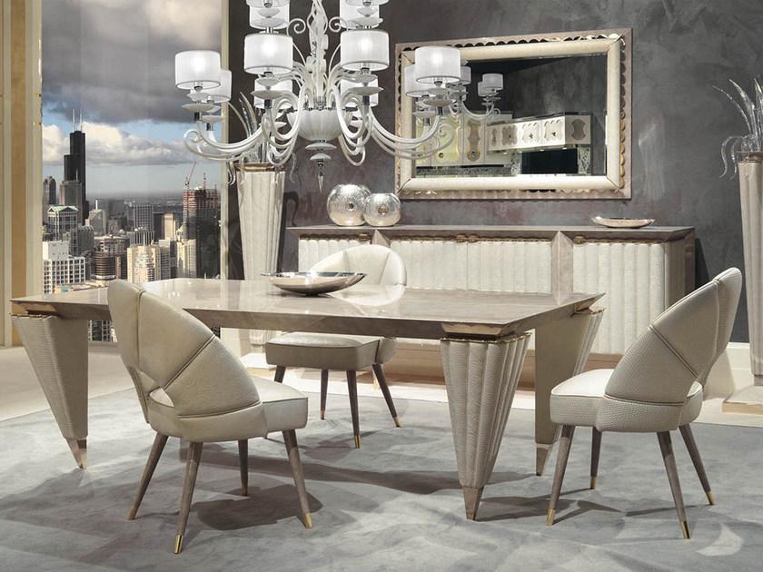 Turri Обитый кожаный стул для ресторана Orion sun-id-1443493 - Вид №1