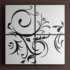 Hotech Дизайн-радиатор Prestige Collection Wilde цвет черный/белый