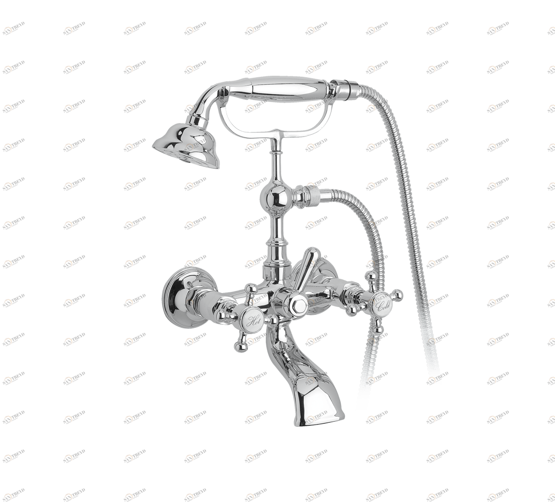 Gentry Home Центр смесителя для раковины до центра два отверстия под смеситель мм Antique Хром GH100123