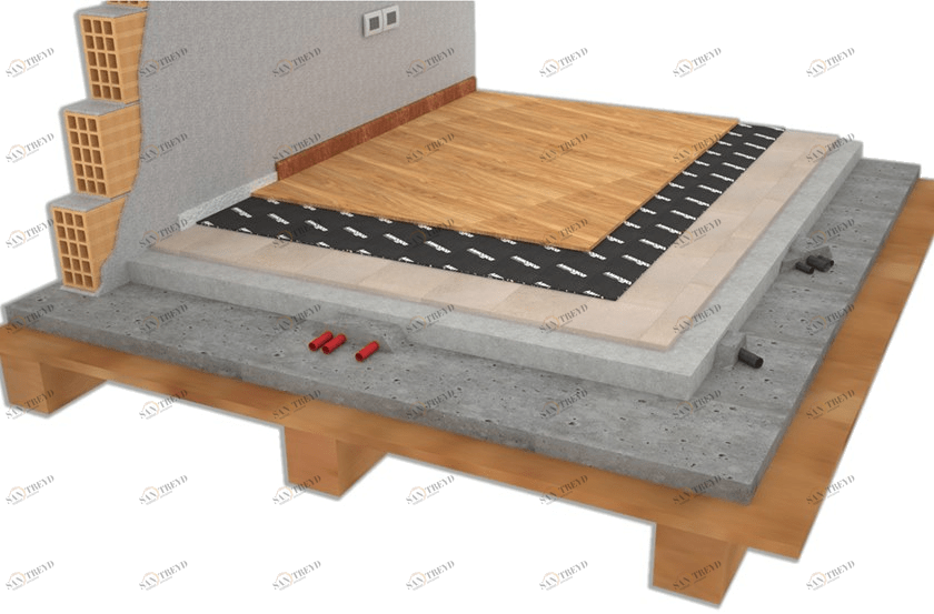 Isolgomma Звукоизоляция для деревянных полов sun-id-1466926