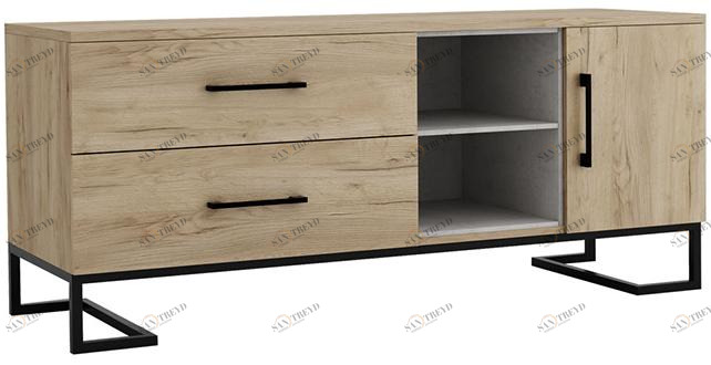 50740 Комод Loft Дуб натур 140 R-HOME 4003602h_Натур