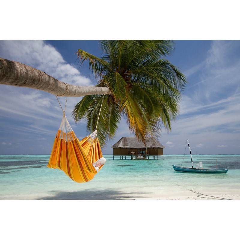 Подвесной гамак двухместный Currambera apricot IMPEX  132320 Желтый  - Вид №2