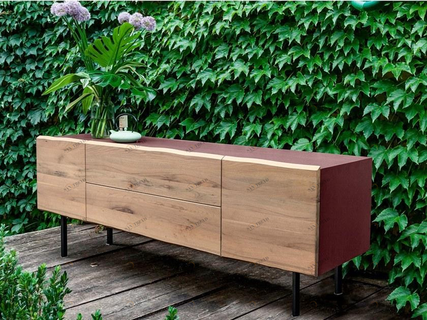 Devina Nais Комод с распашными дверцами и ящиками из массива дерева Twins sun-id-1452394