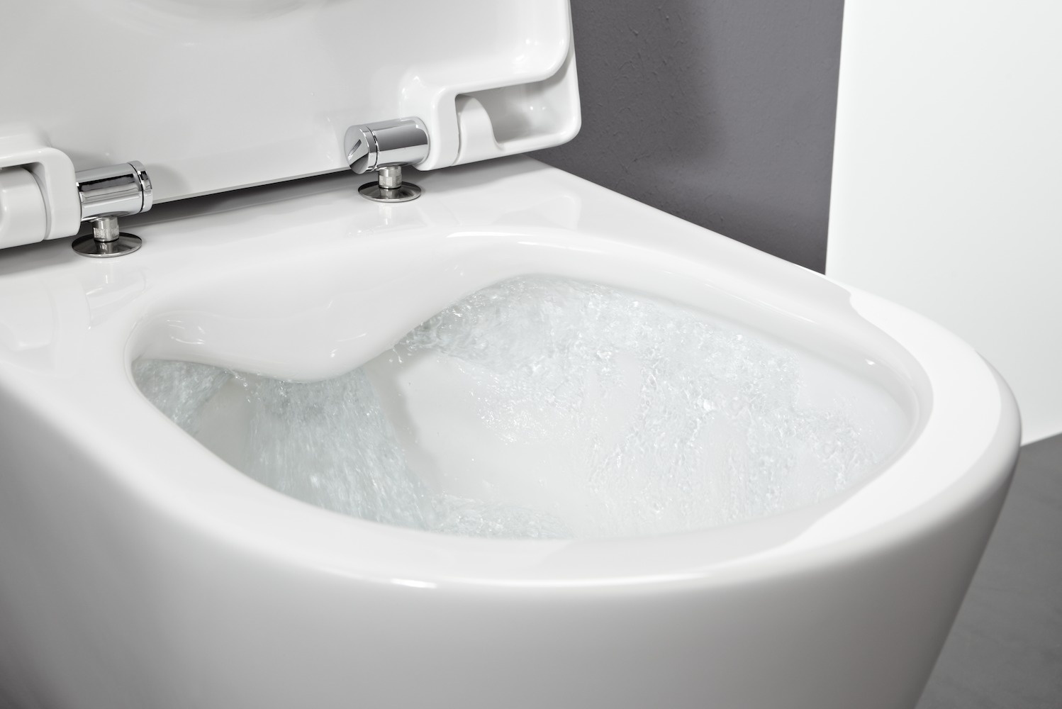 H8209660000001 Унитаз подвесной, с глубоким смыванием, без ободка LAUFEN PRO - Вид №35