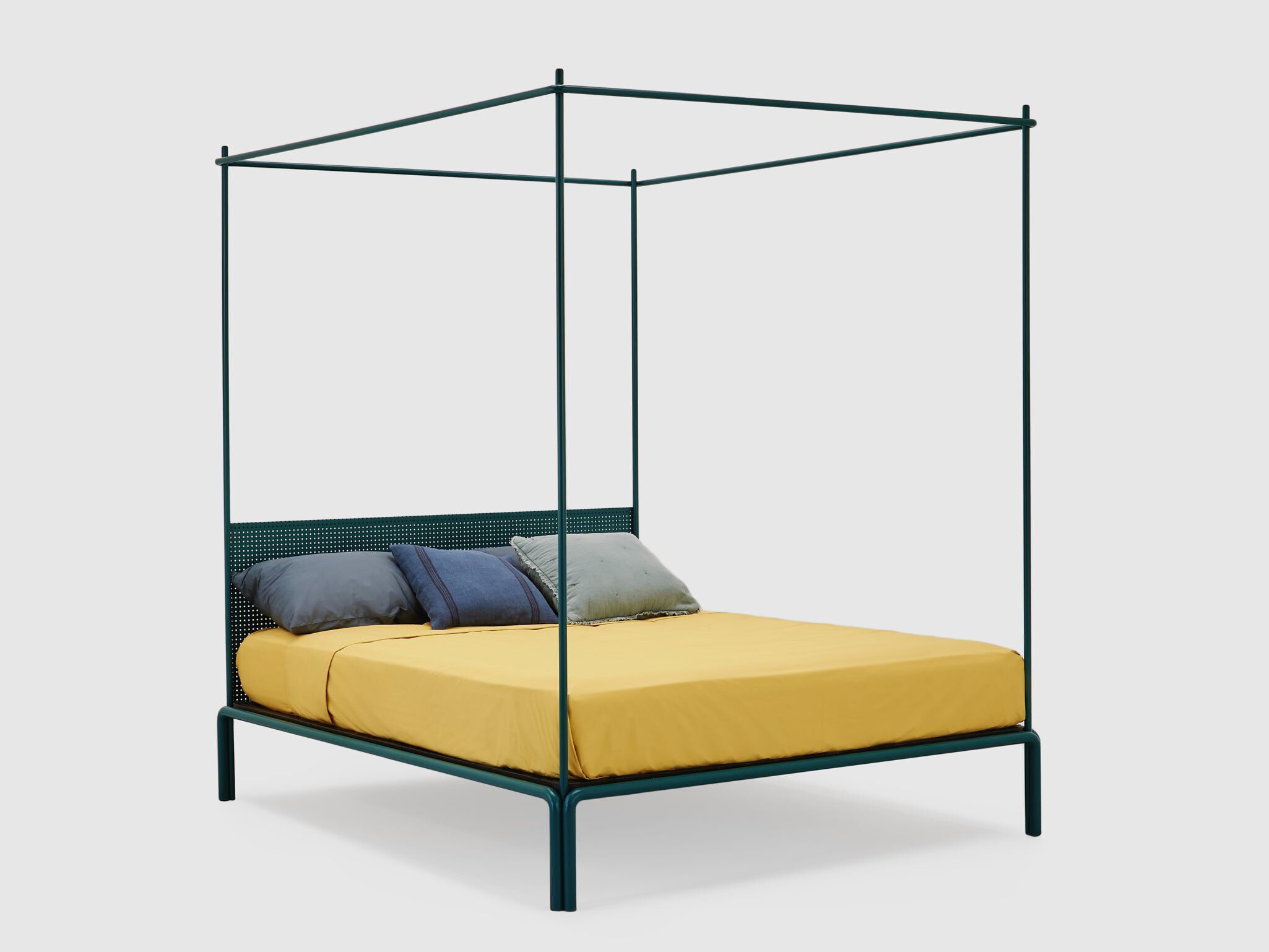 Двуспальная кровать из кованого железа с балдахином Lispi TRESCA ARCH-00019052 - Вид №3