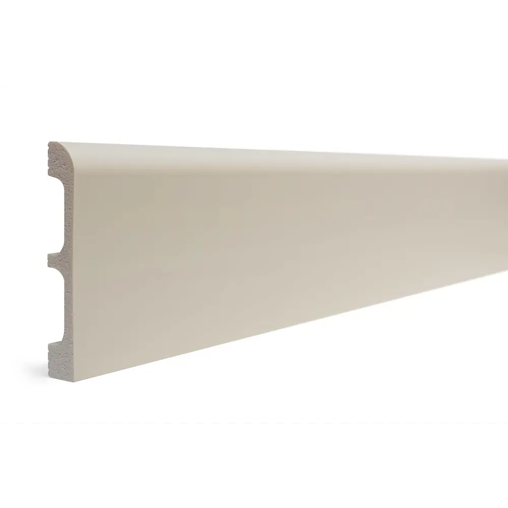 Молдинг настенный полистирол ударопрочный Decor-Dizayn 706-74 бежевый 80x13x2400 мм 85473610 STLM-2207172 