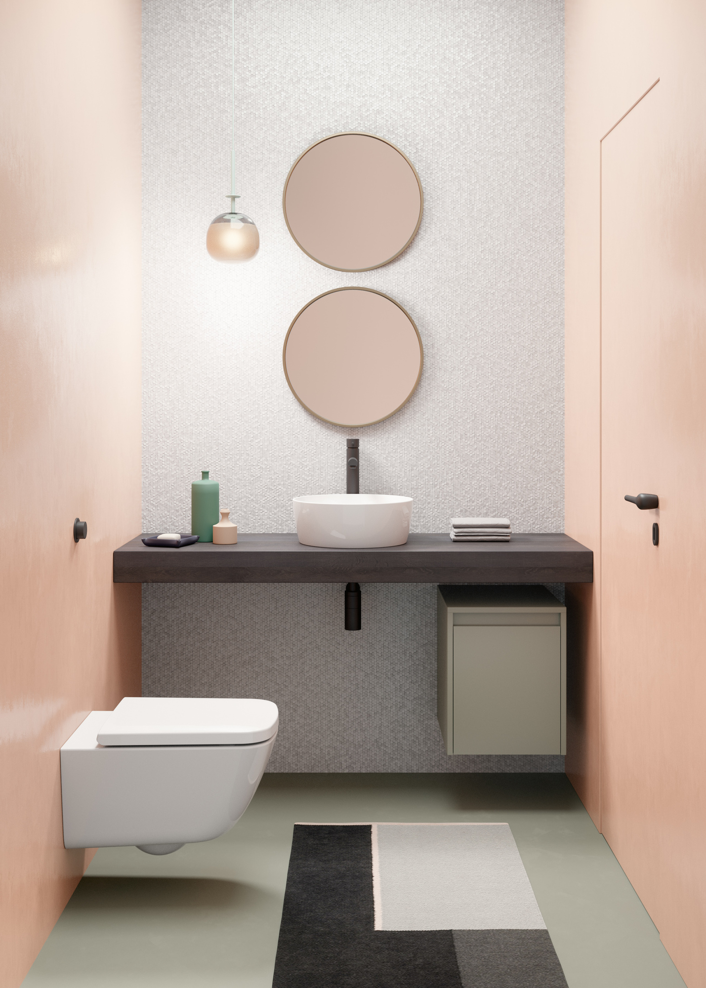 903911 Накладная раковина на столешницу  овальная GSI ceramica  - Вид №1