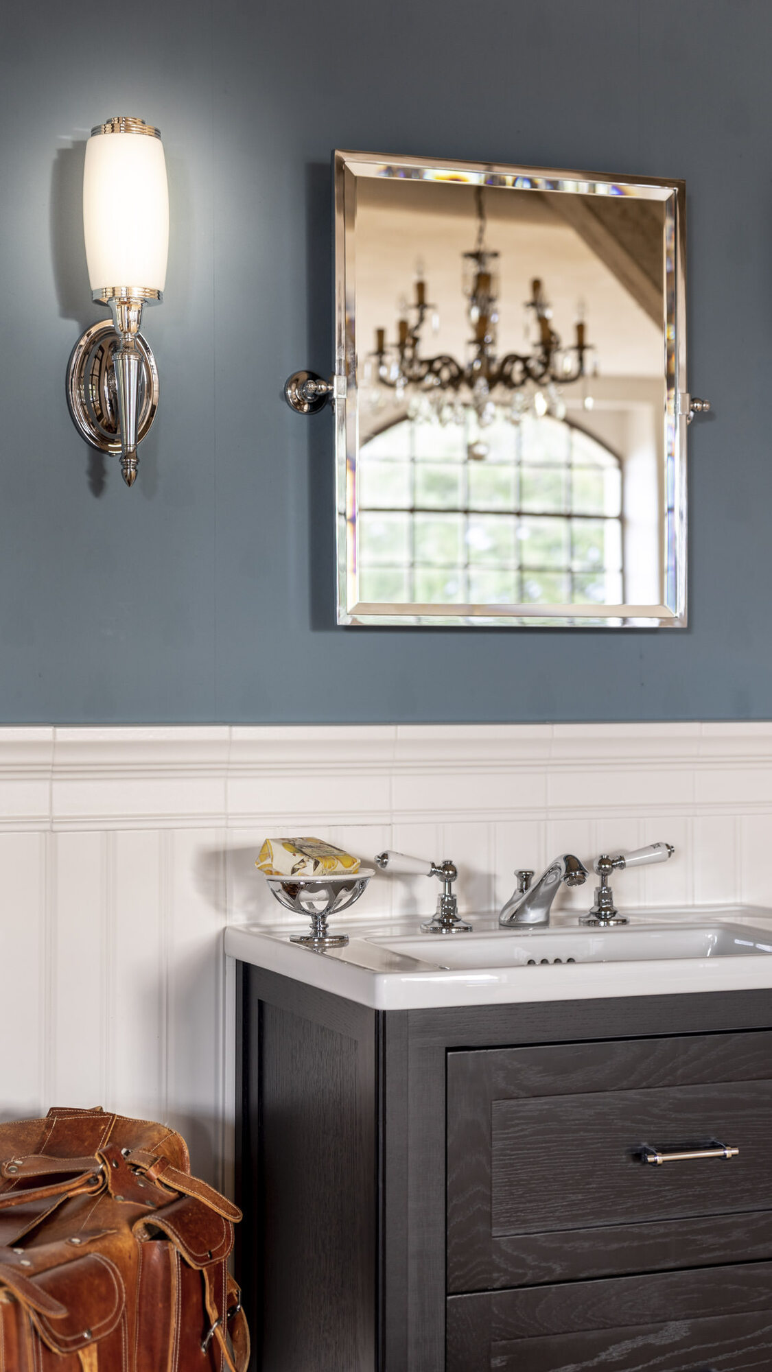 Traditional bathrooms Зеркало для ванной Kingston овальное Tb6383.nk  - Вид №2