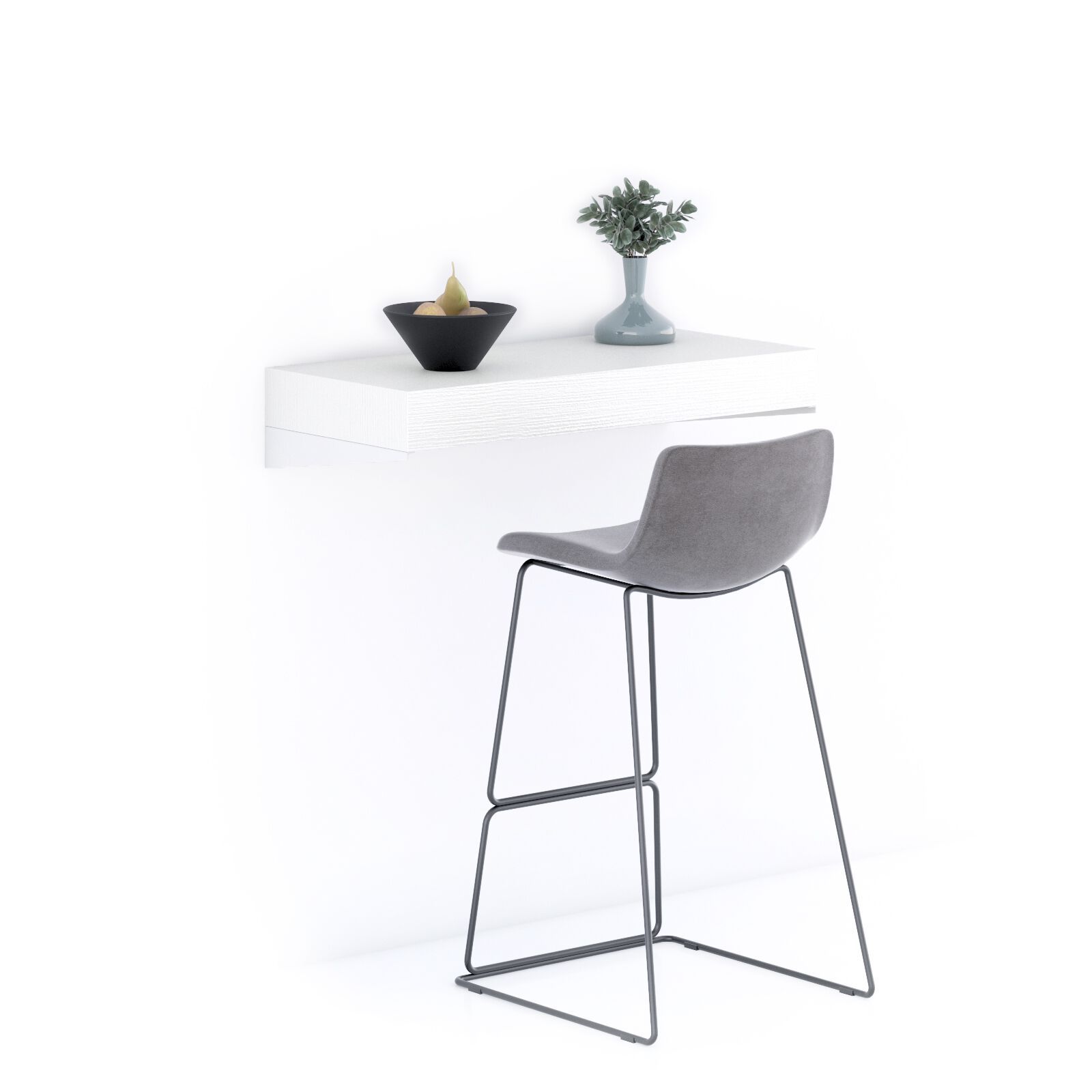 Высокий настенный стол из меламинированного дерева Mobili Fiver Evolution ARCH-00019879 - Вид №7