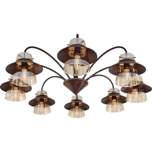 Люстра «Gavana» 590/8PL 8хЕ14х40 Вт цвет коричневый