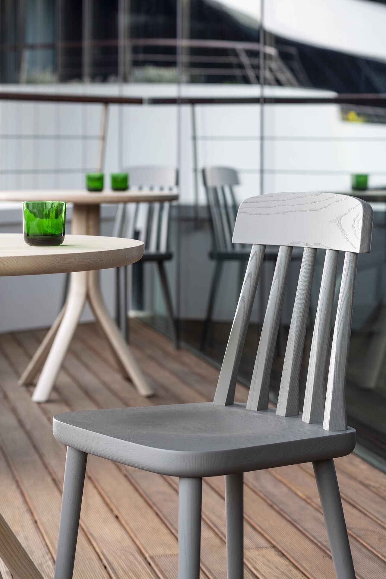 Стул из ясеня с мягким сиденьем SIPA ARCH-00088192 - Вид №6