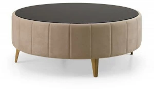 Barnini Oseo Круглый кожаный журнальный столик Richmond upon thames Rc94 - rc95