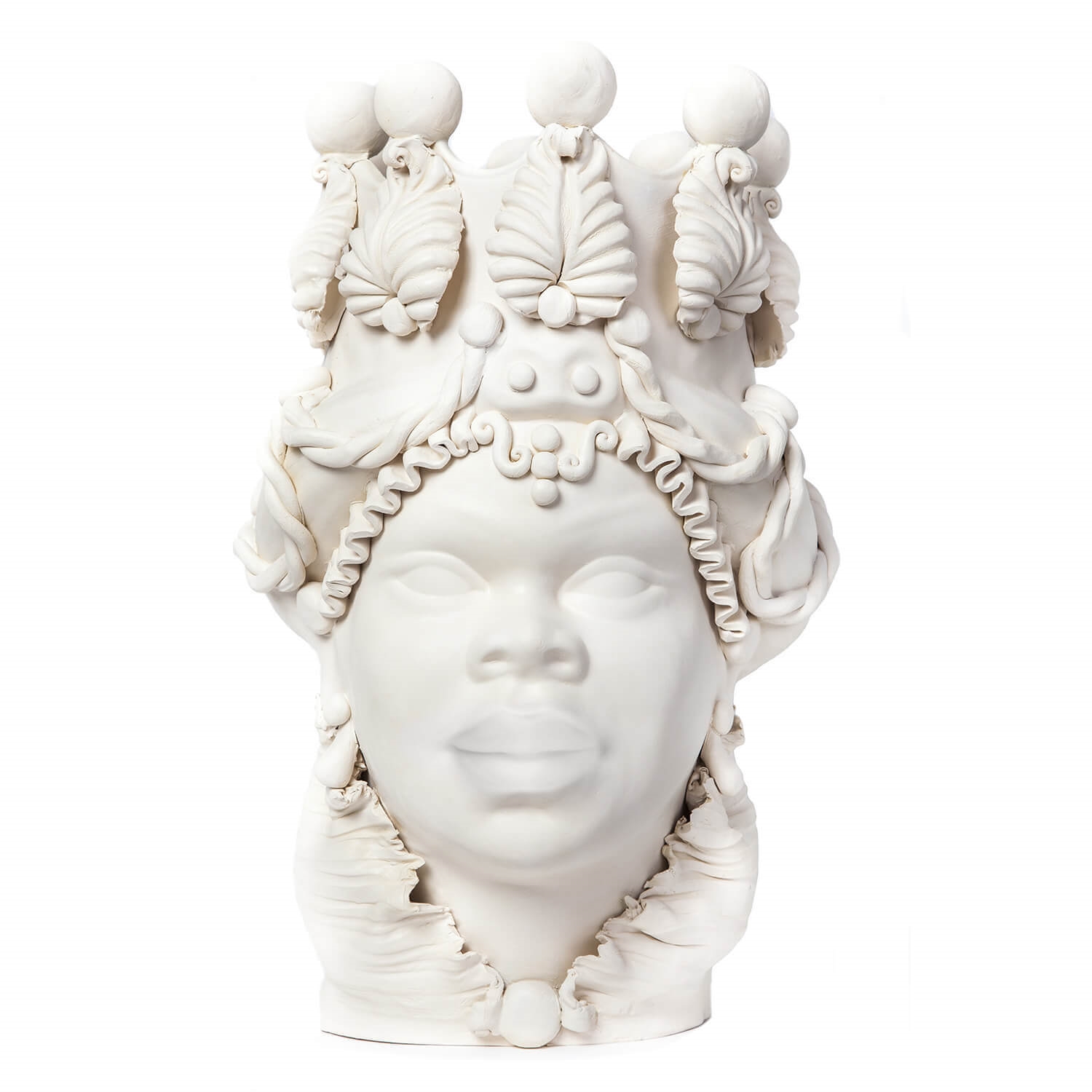 200839-10 ABHIKA ВАЗА MORO LADY LIPSTICK WHITE 