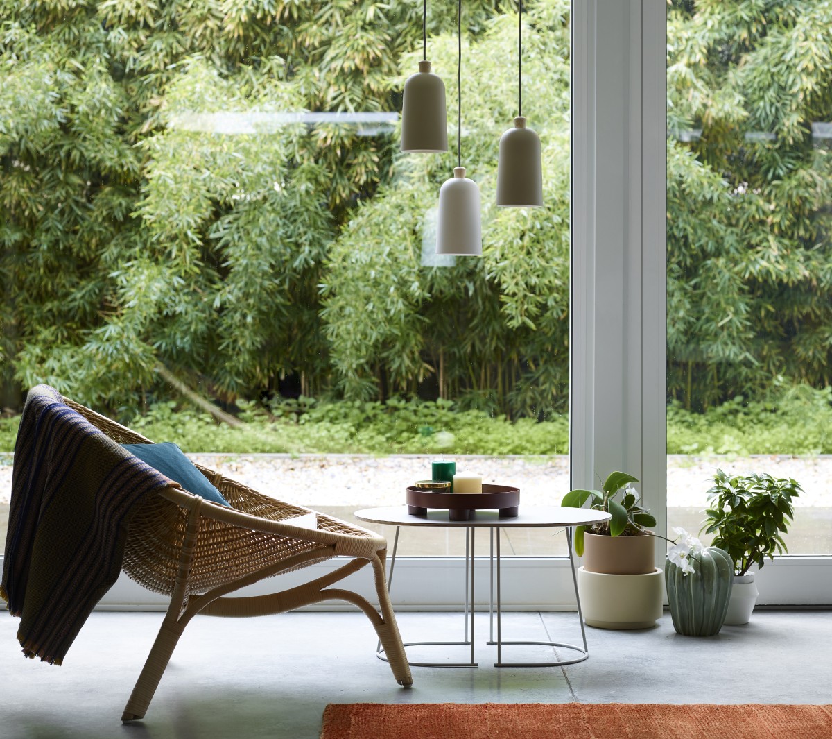 Ex.T Fuse Small Подвесной светильник белый с оранжевым проводом EXFUSEPAR/BI - Вид №10